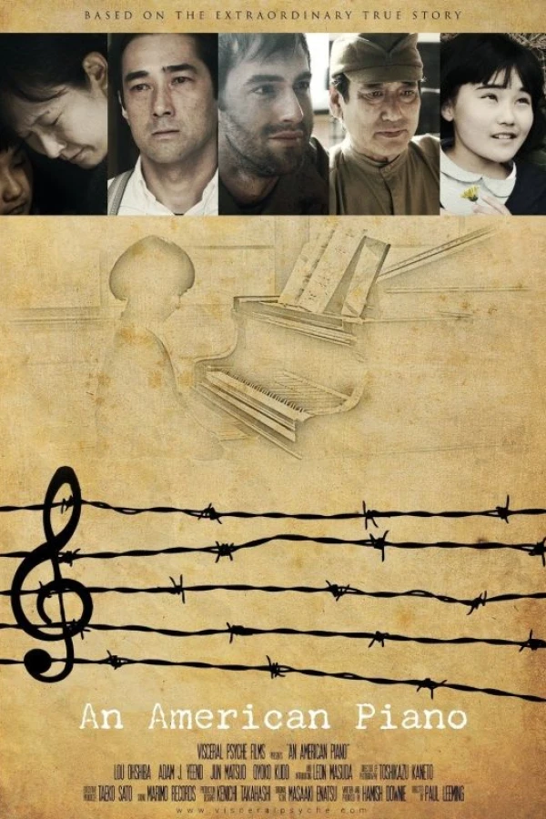 An American Piano Poster