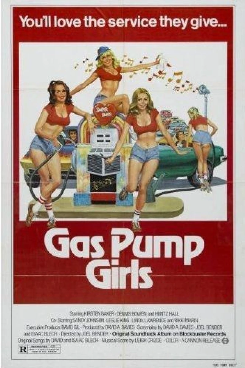 Gas Pump Girls Poster