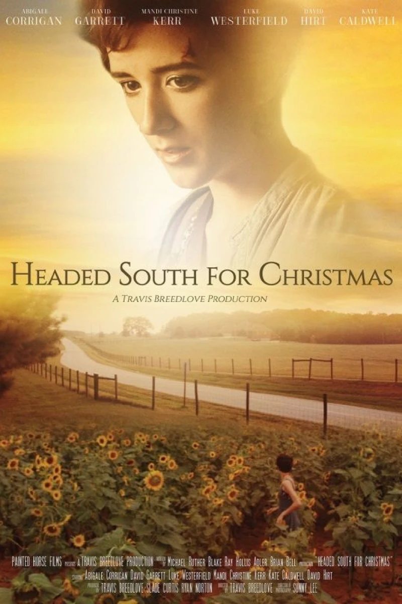 Headed South for Christmas Poster
