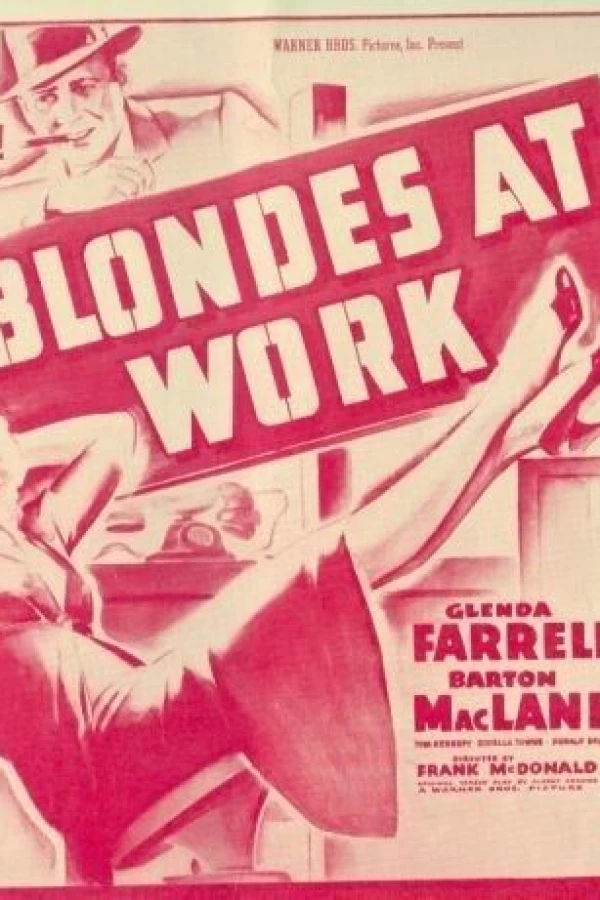 Blondes at Work Poster