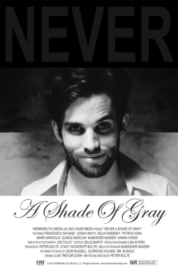Never a Shade of Gray Poster
