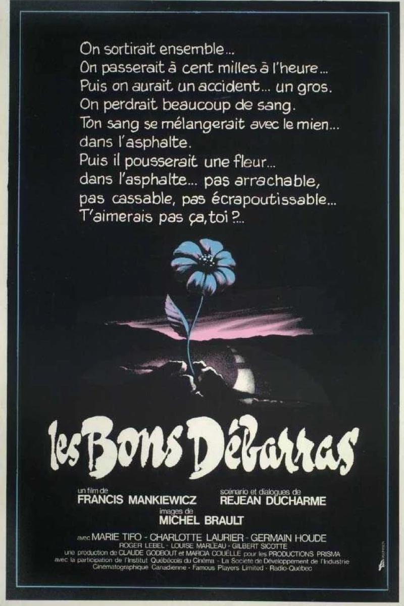 Les bons débarras Poster