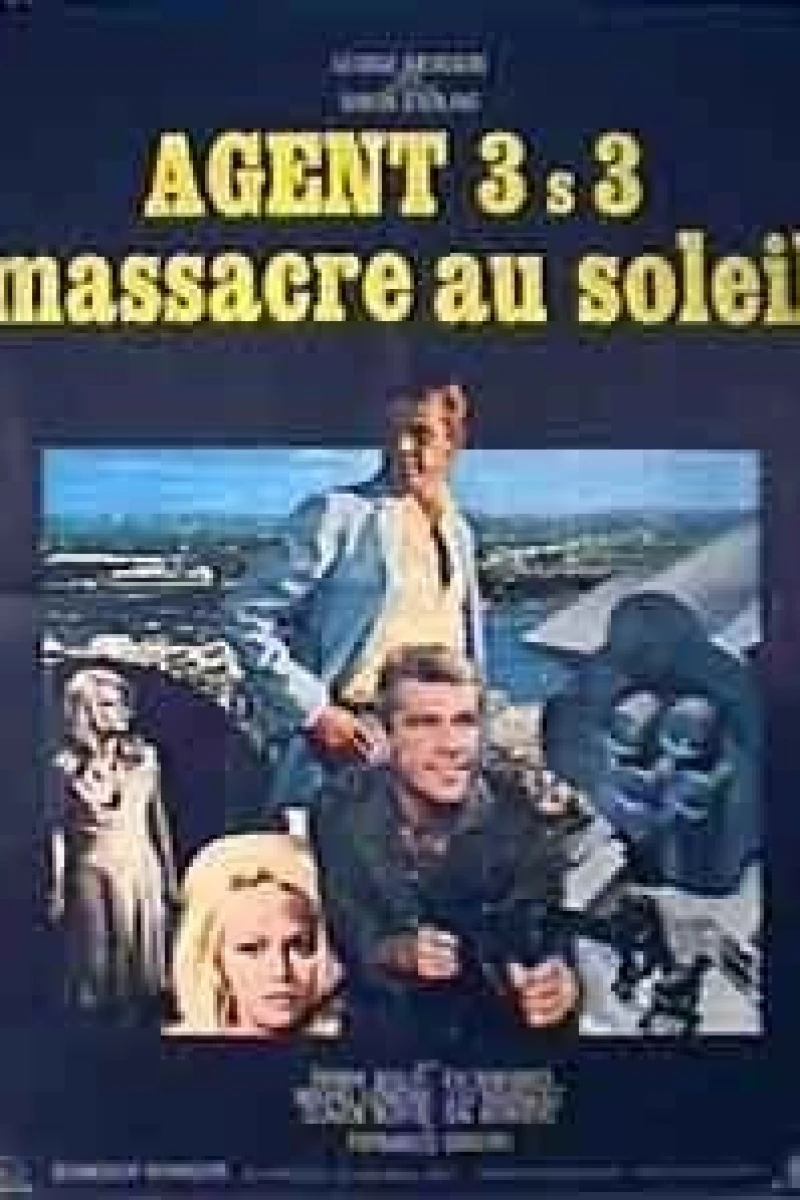 Agent 3S3, Massacre in the Sun Poster