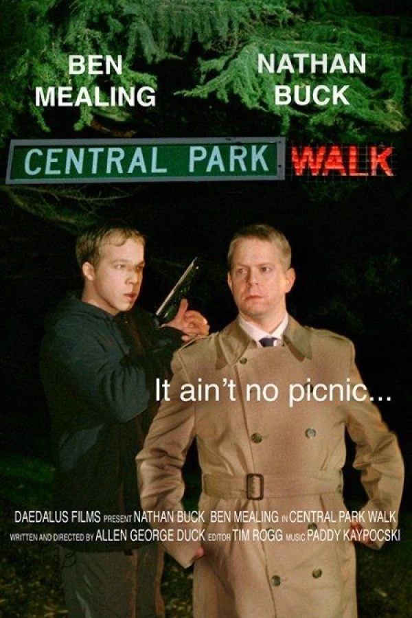 Central Park Walk Poster