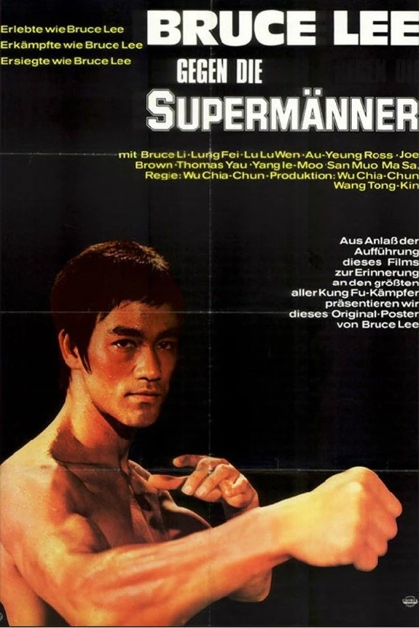 Superdragon vs. Superman Poster