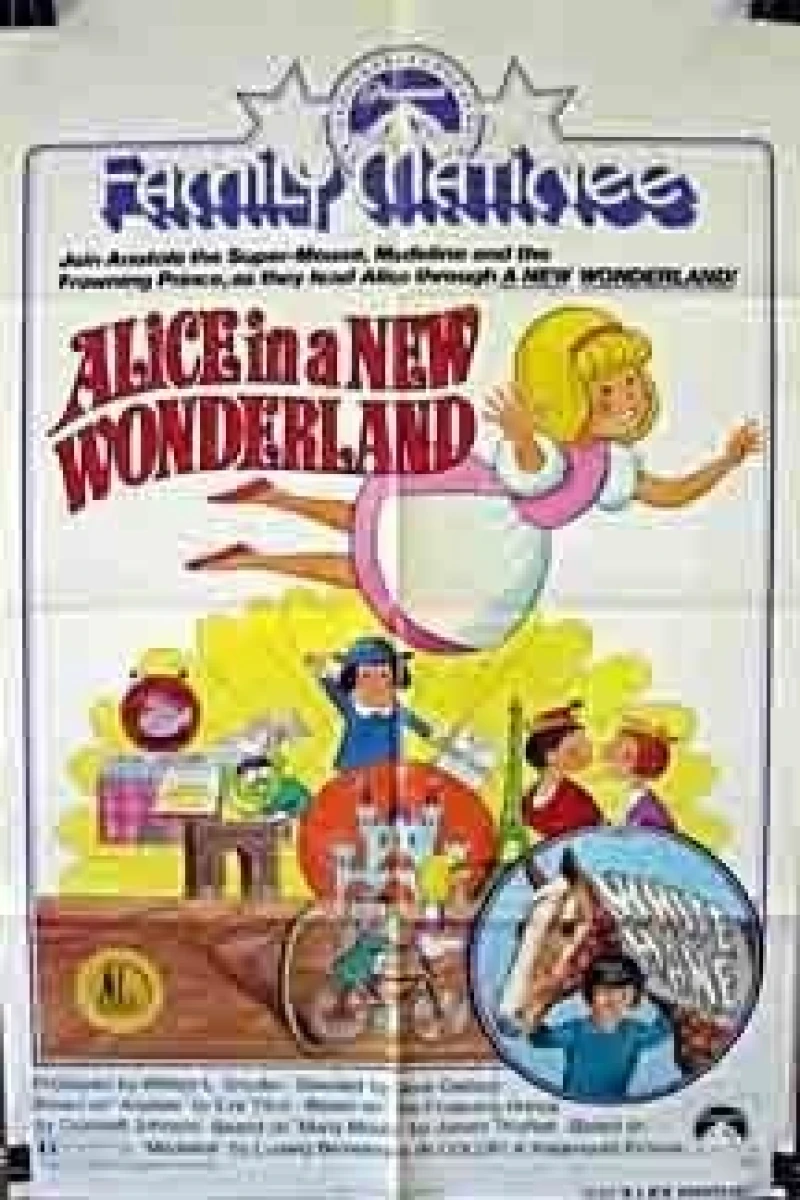 Alice of Wonderland in Paris Poster
