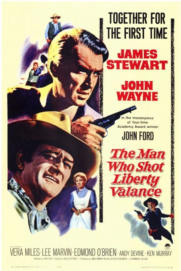 Mannen som sköt Liberty Valance Poster