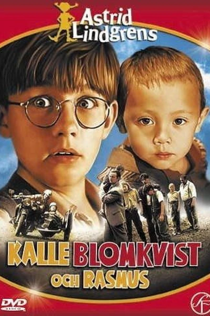 Astrid Lindgrens Kalle Blomkvist och Rasmus Poster