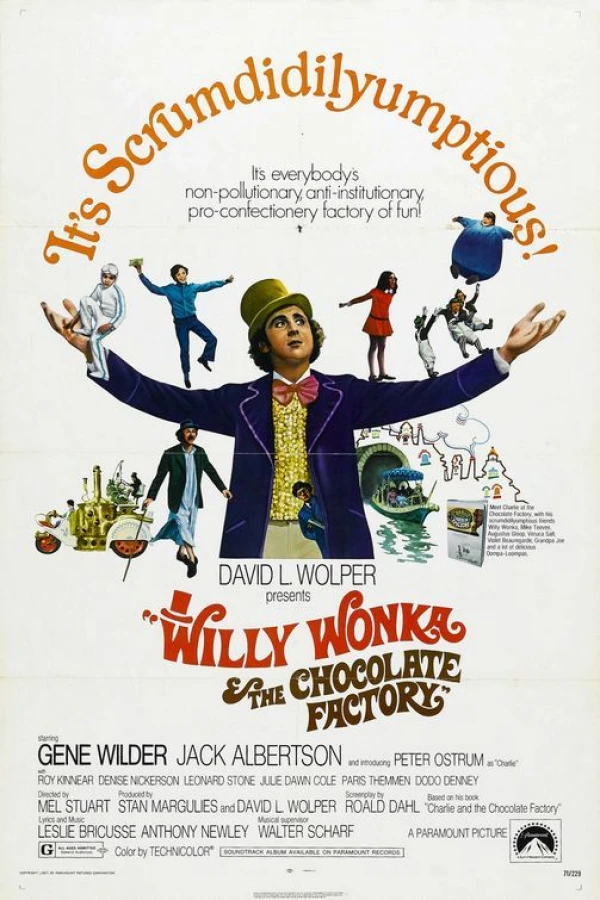 Willy Wonka och chokladfabriken Poster