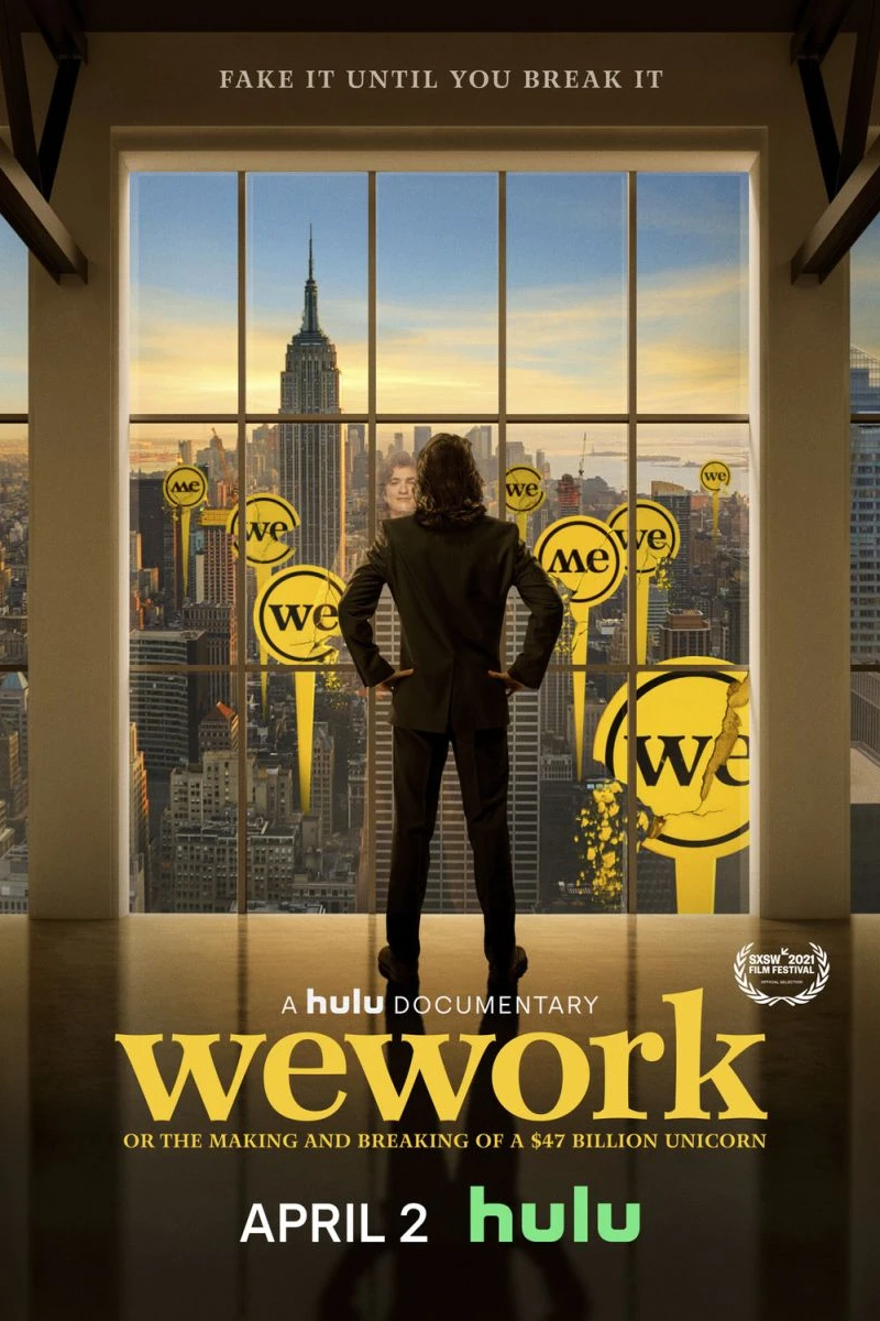 WeWork - enhörningens uppgång och fall Poster