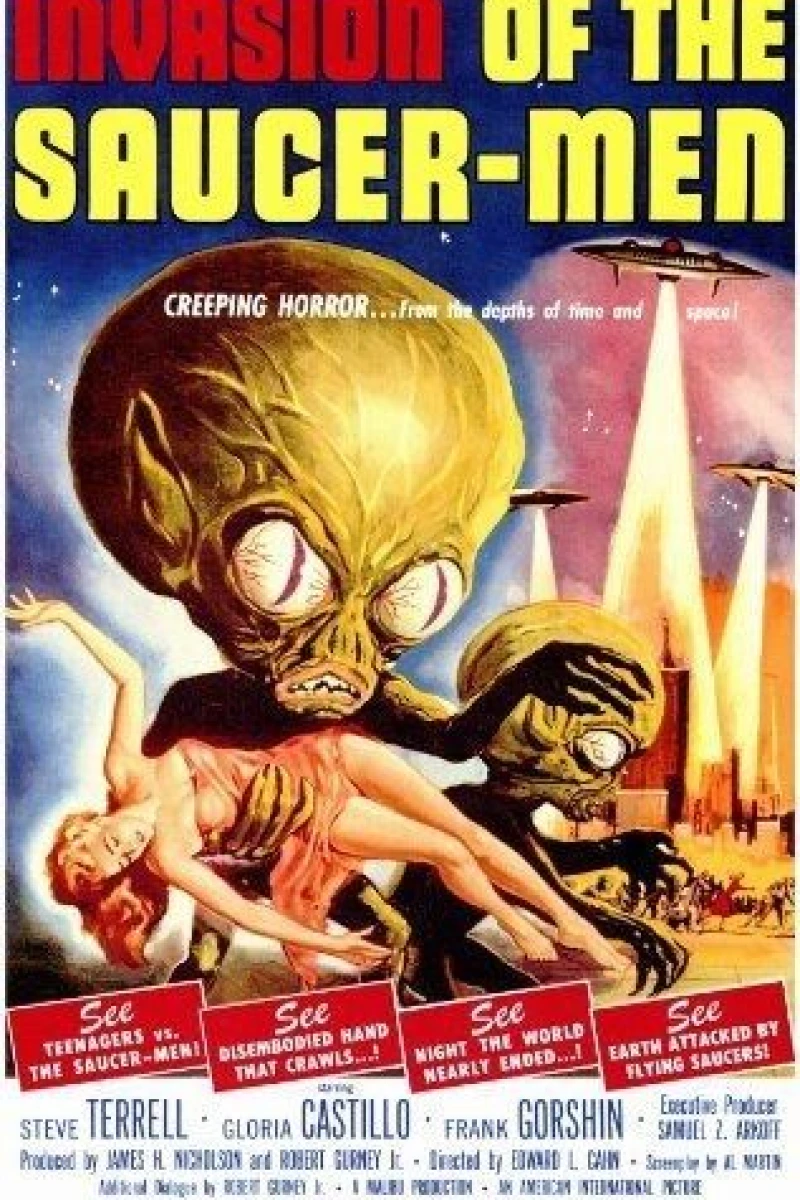 Invasion of the Saucer Men Poster