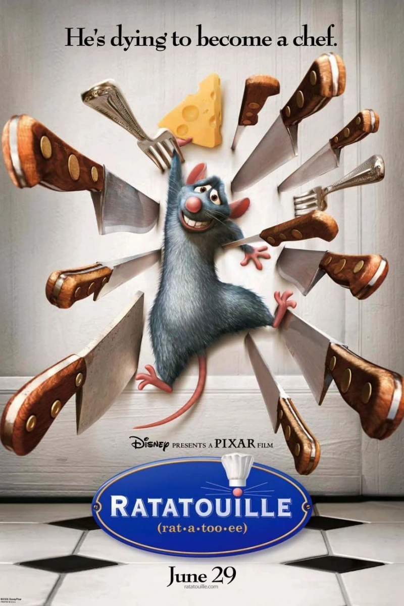 Råttatouille Poster
