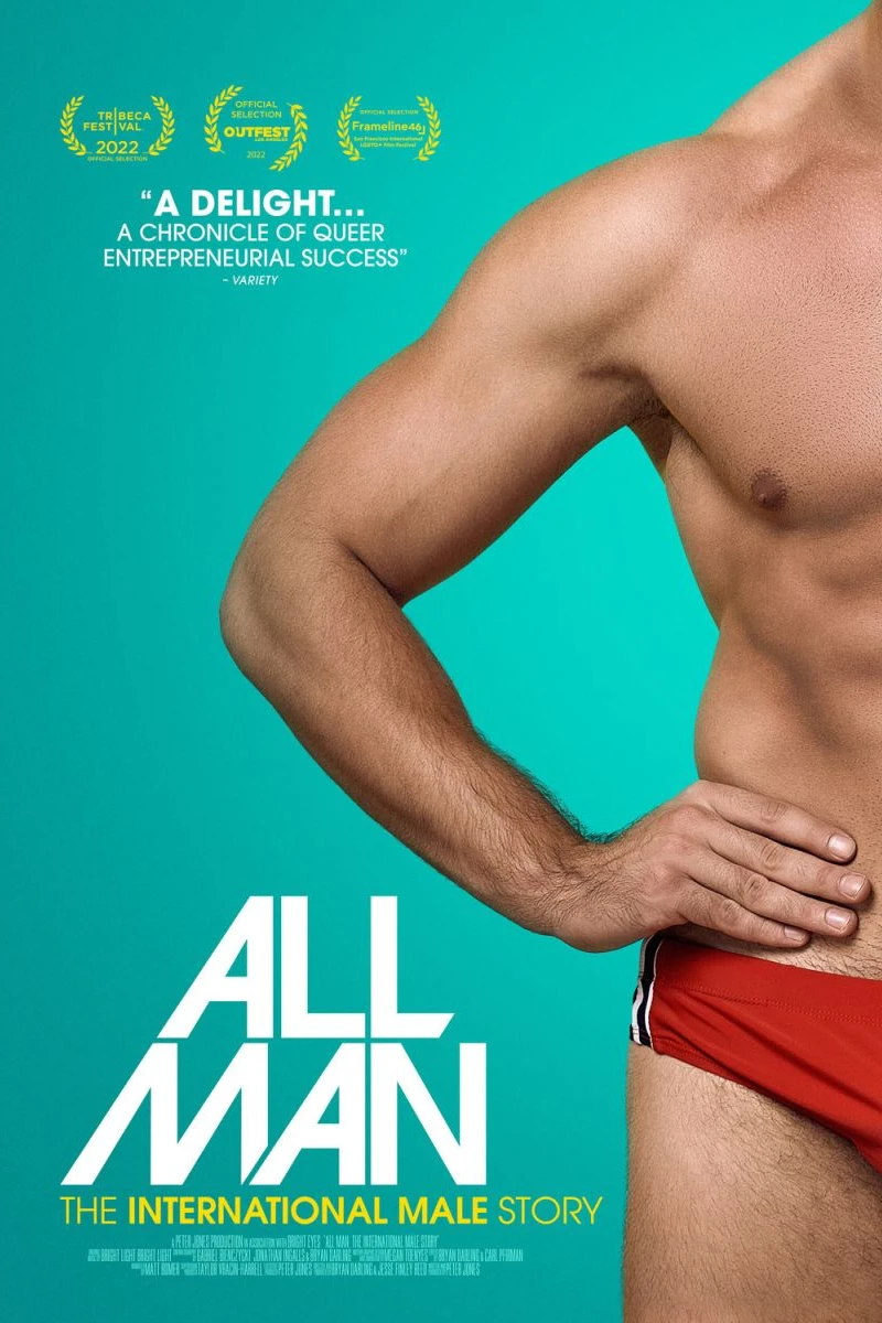 All Man: The International Male Story Poster