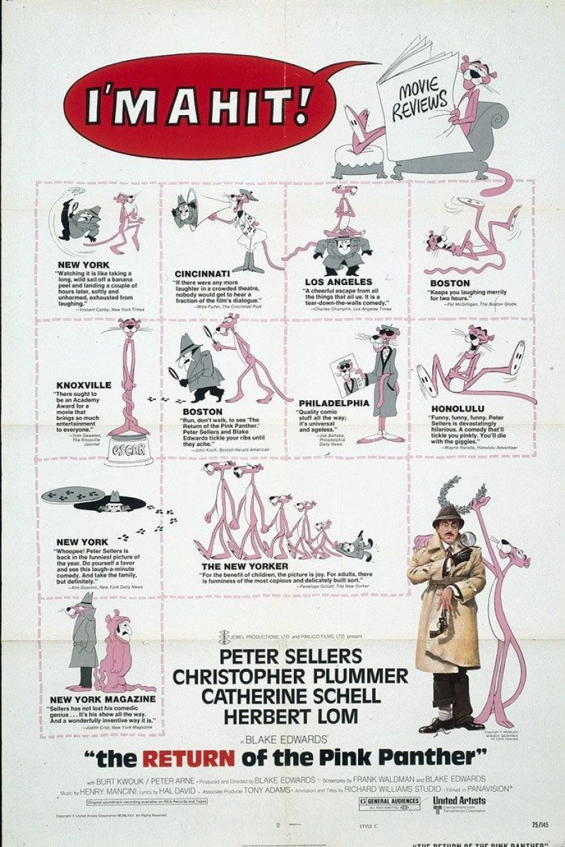 The Return of the Pink Panther Poster