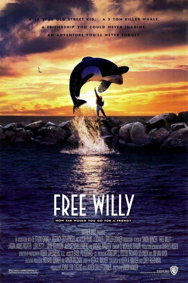 Rädda Willy Poster