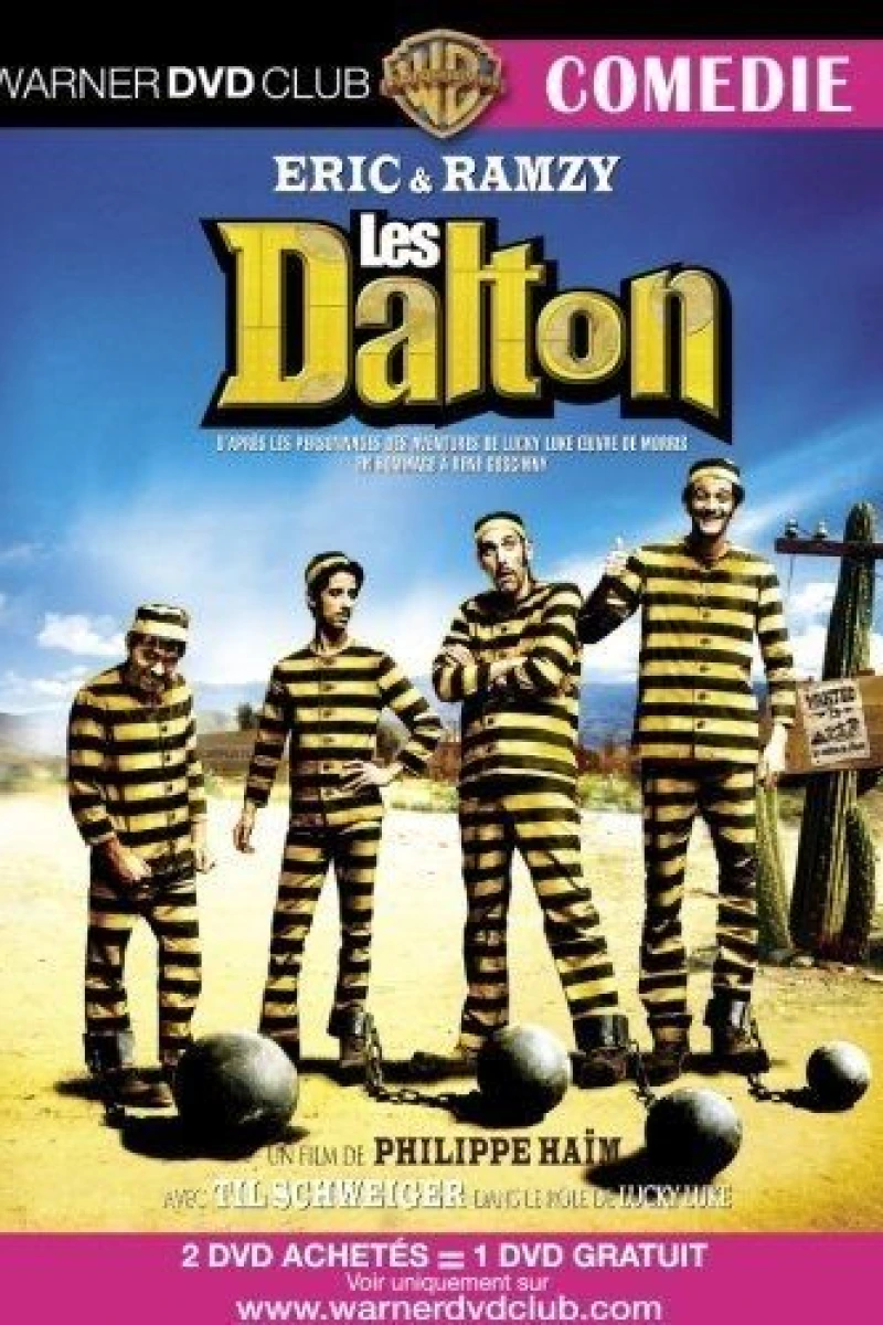Lucky Luke and the Daltons Poster
