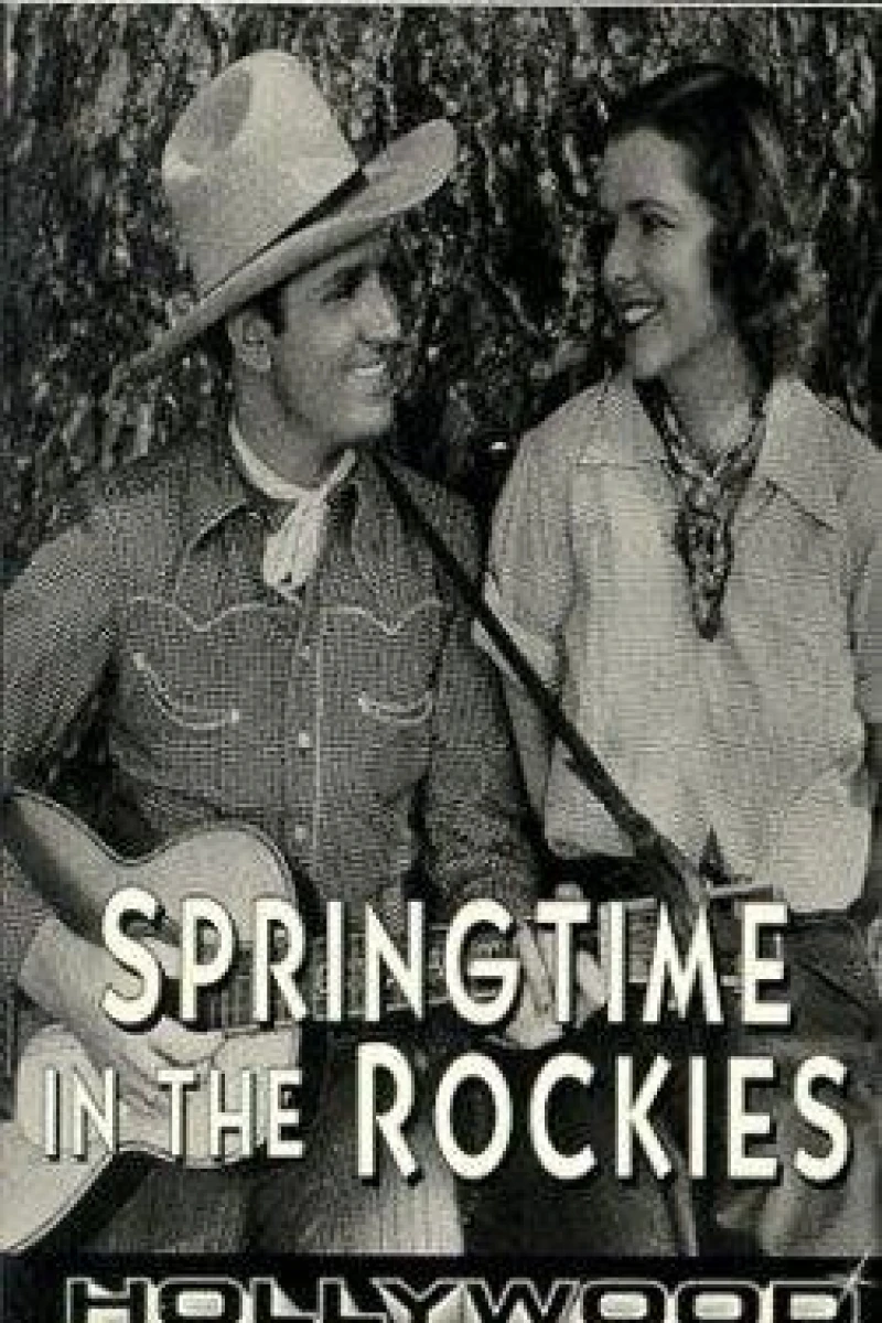 Springtime in the Rockies Poster
