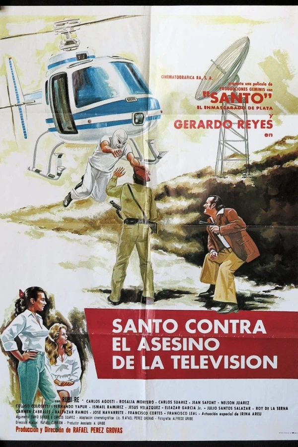 Santo contra el asesino de la T.V. Poster