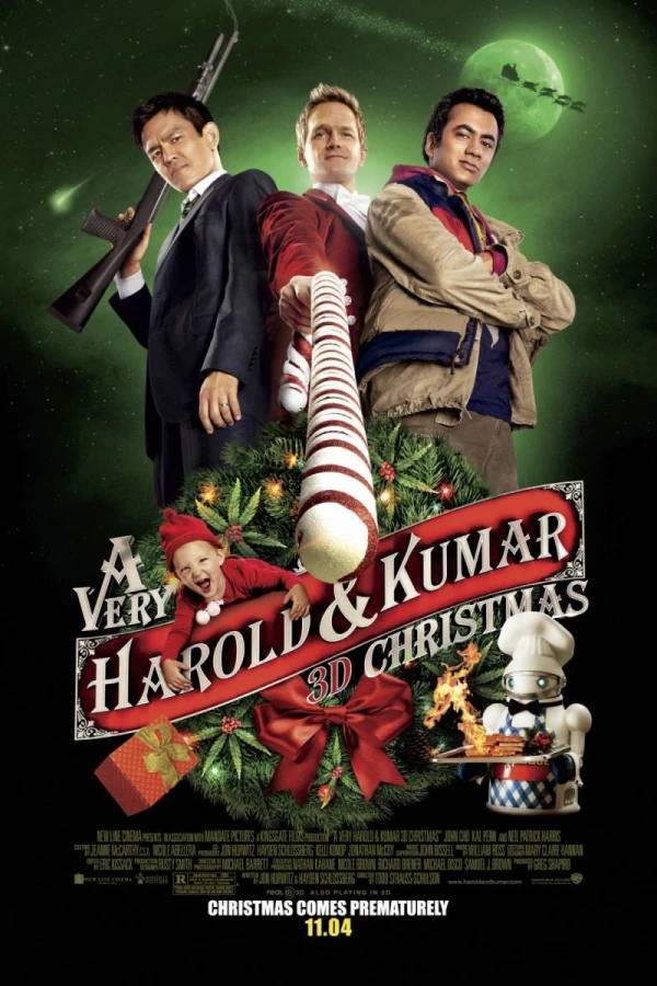 A Very Harold Kumar Christmas Poster