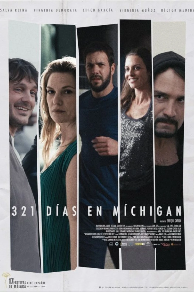 321 días en Michigan Poster