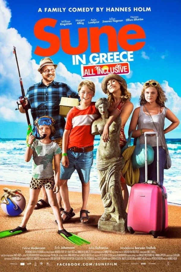 Sune i Grekland - All Inclusive Poster
