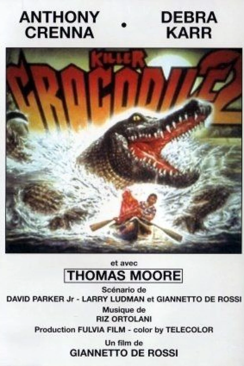 Killer Crocodile 2 Poster