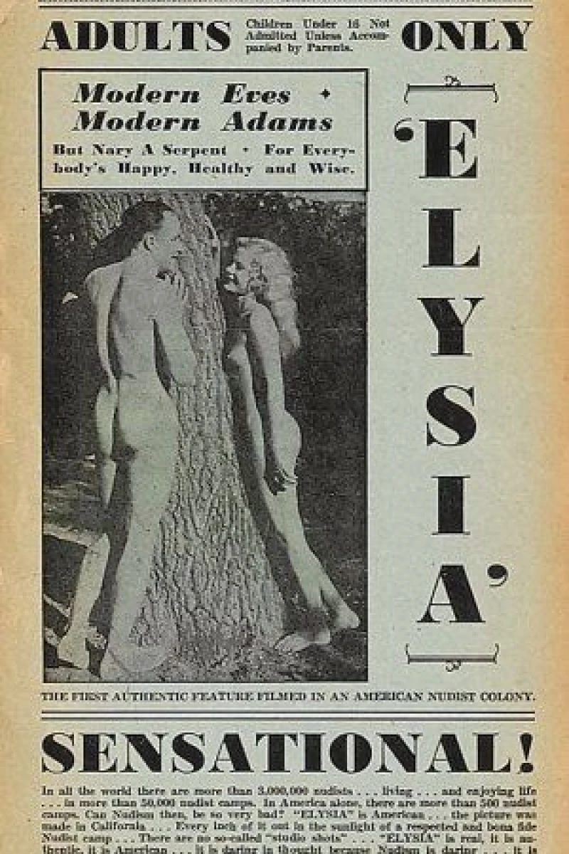 Elysia (Valley of the Nude) Poster