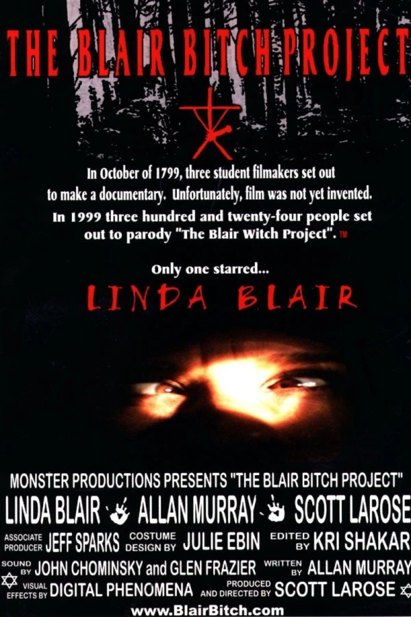 The Blair Bitch Project starring Linda Blair Poster