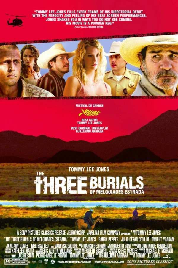 The Three Burials Poster