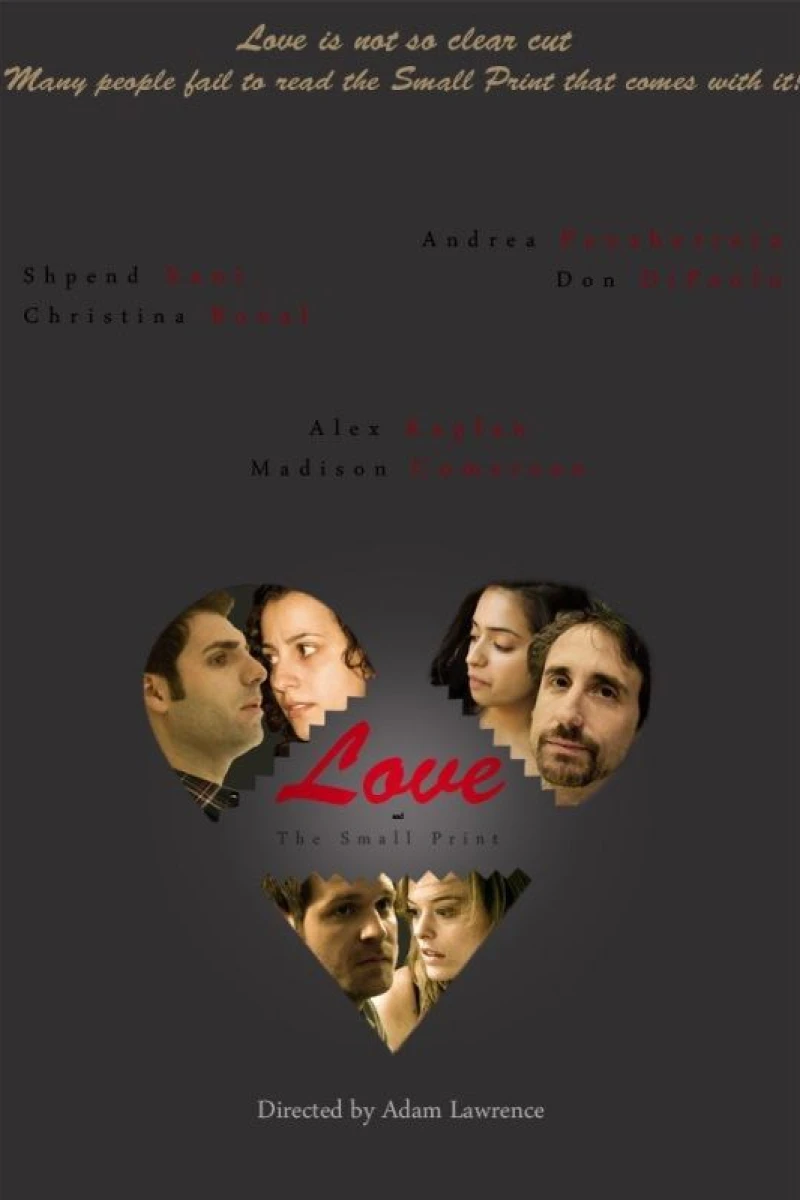 Love and the Small Print Poster