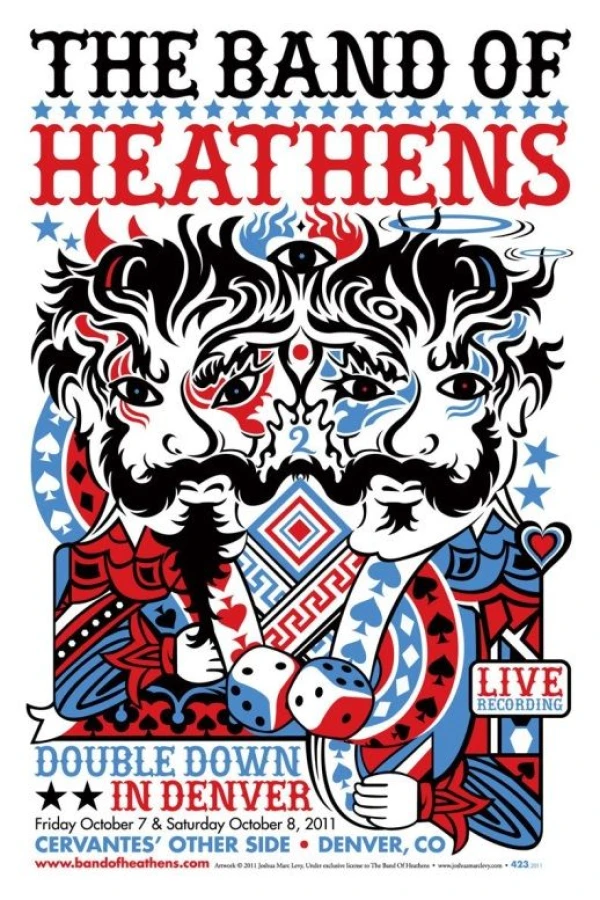 The Band of Heathens: The Double Down - Live in Denver Poster