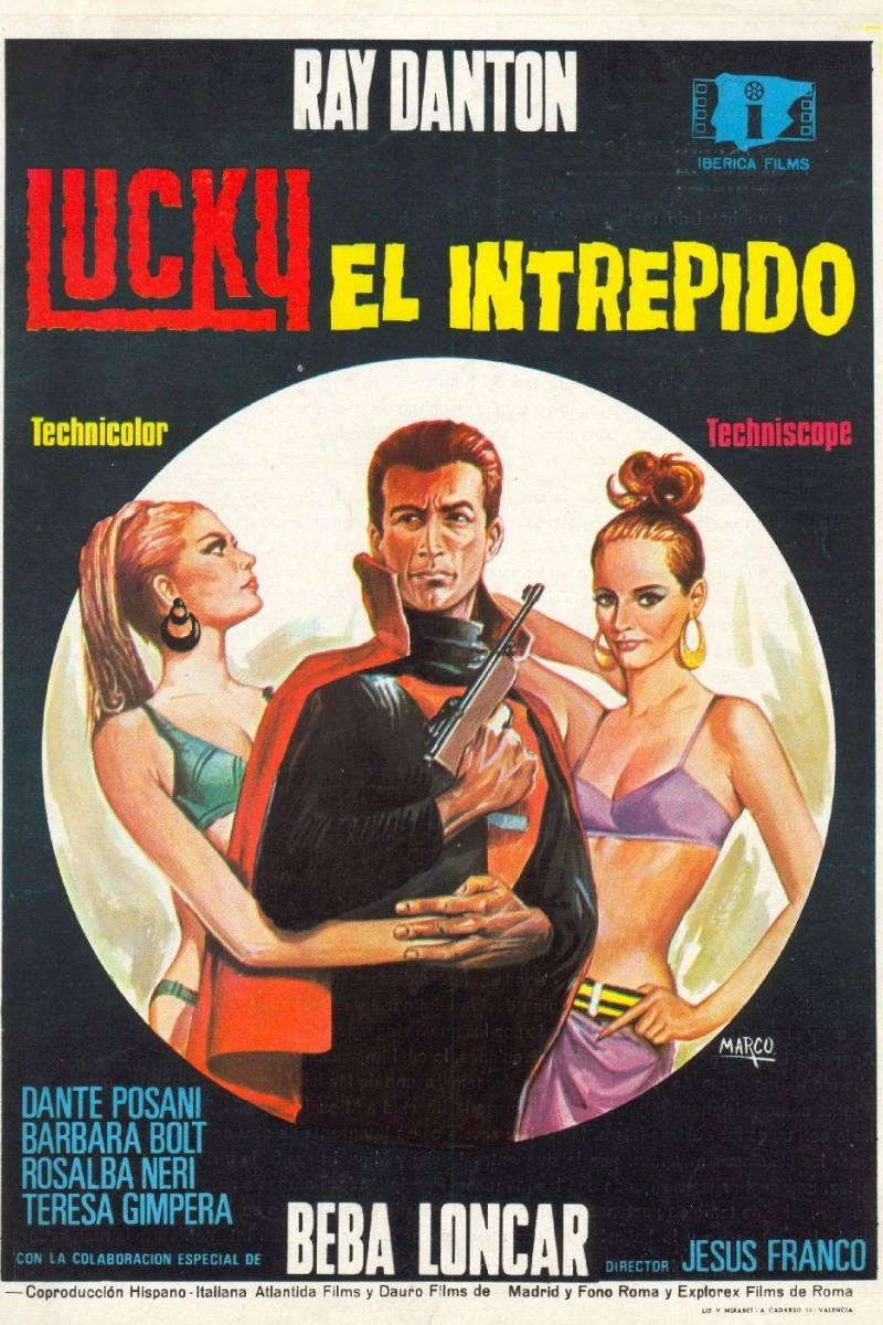 Lucky, el intrépido Poster