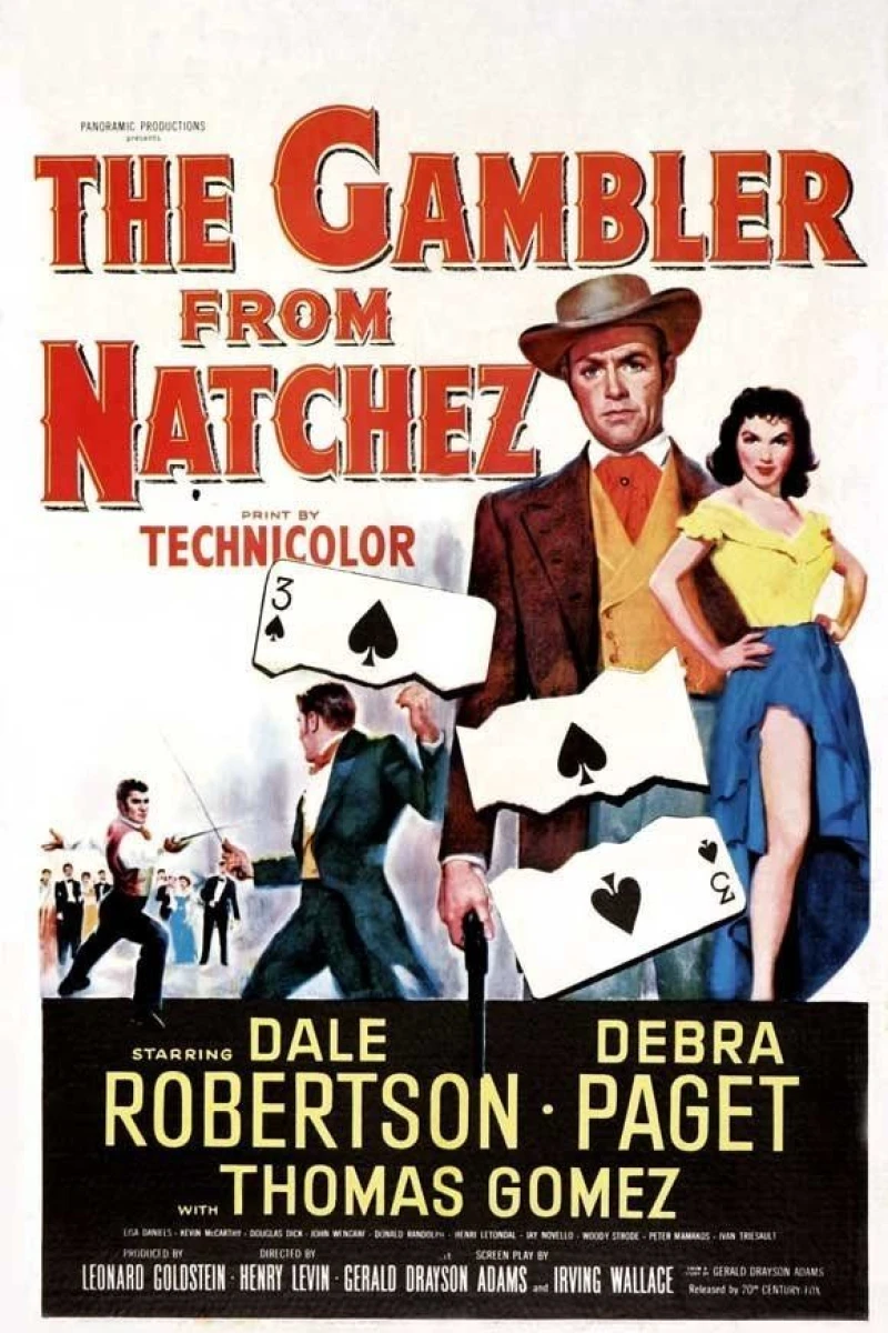 The Gambler from Natchez Poster