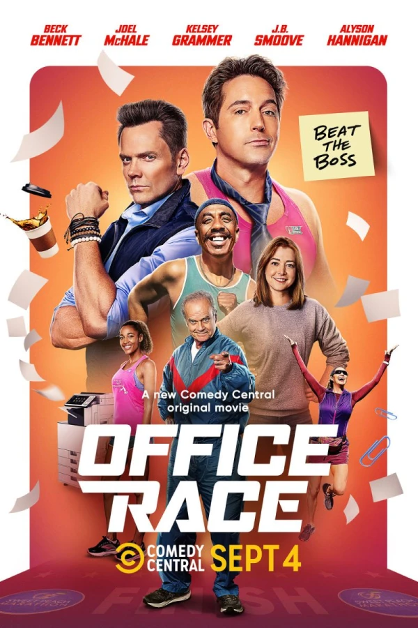 Office Race Poster