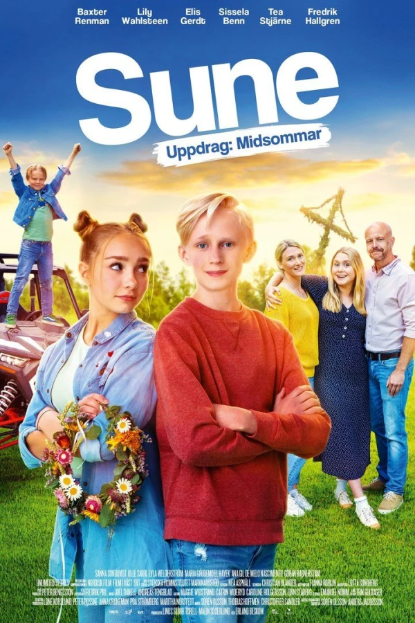 Sune - Uppdrag midsommar Poster
