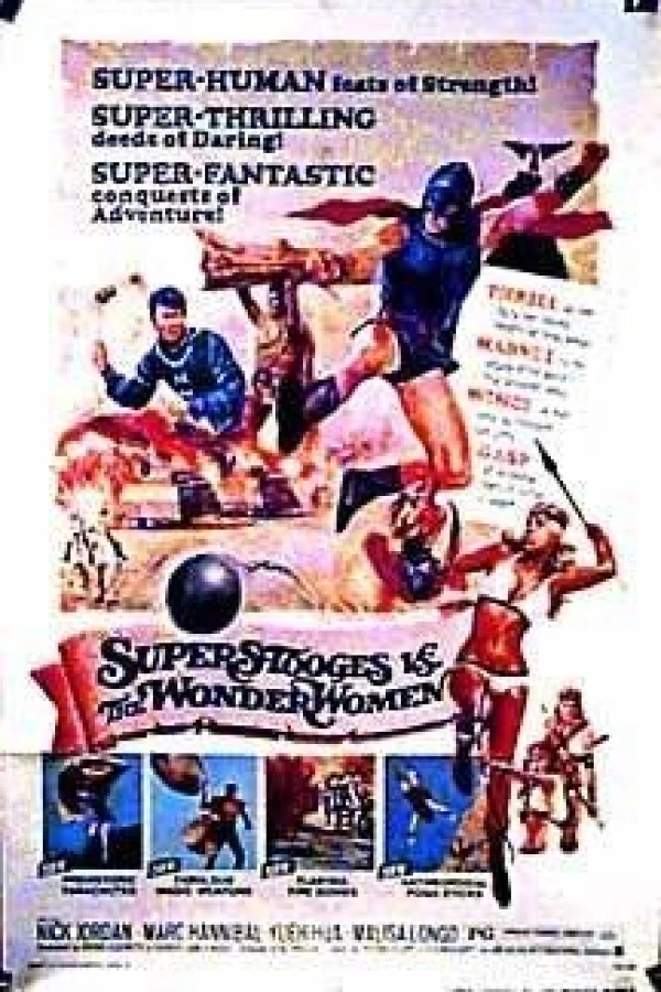 Super Stooges vs the Wonder Women Poster