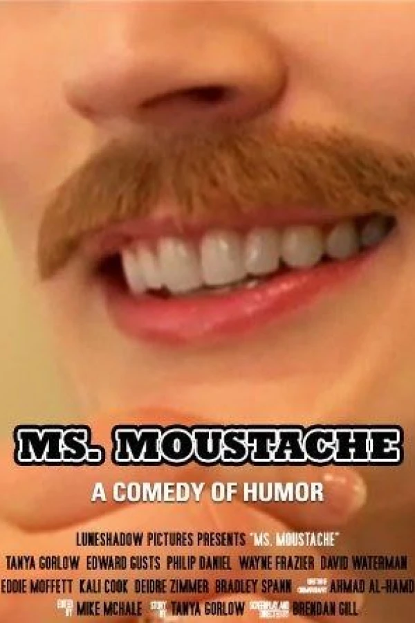 Ms. Moustache Poster