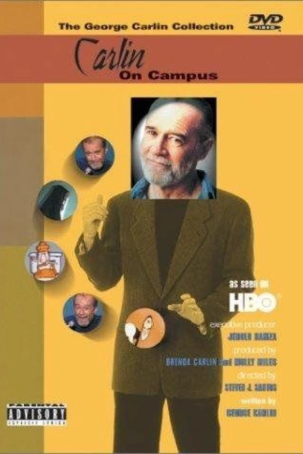 George Carlin: Carlin on Campus Poster