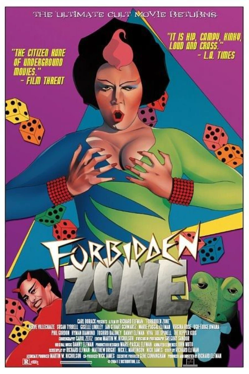 Forbidden Zone Poster