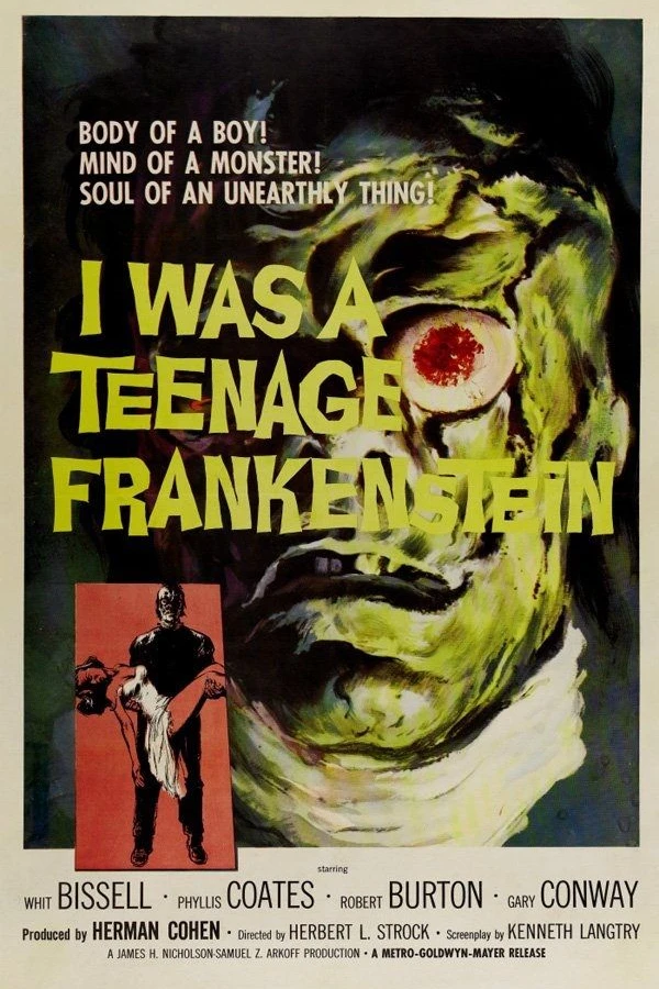 I Was a Teenage Frankenstein Poster