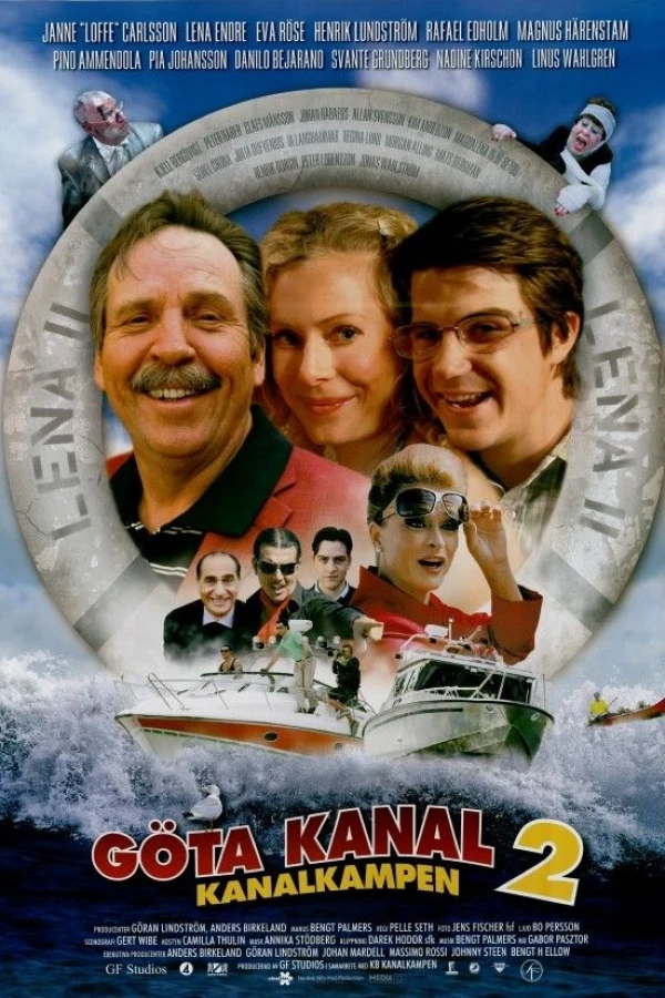 Göta Kanal - kanalkampen Poster