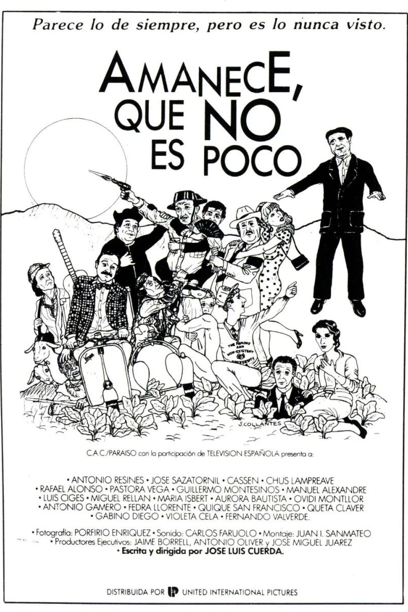 Amanece, que no es poco Poster