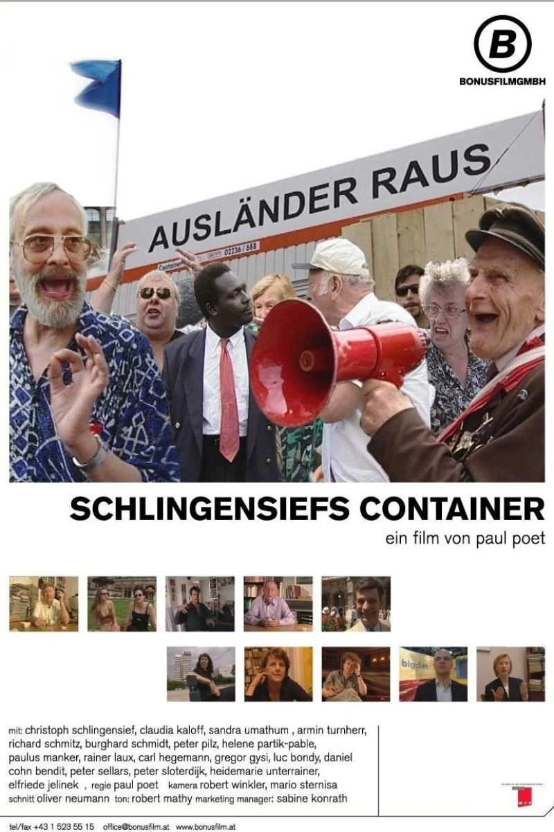 Foreigners out! Schlingensiefs Container Poster