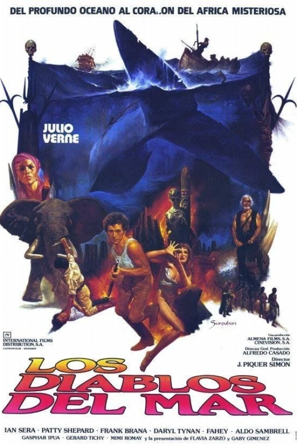 Los diablos del mar Poster