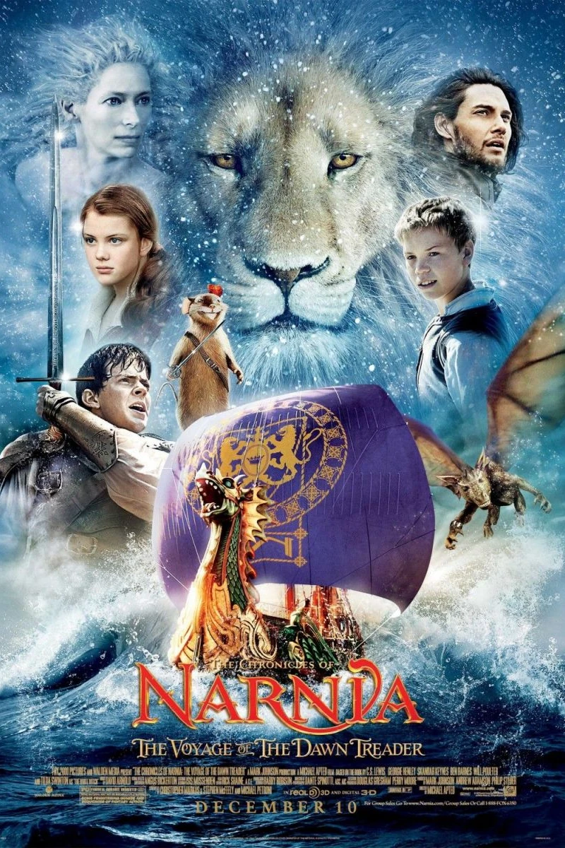 Berättelsen om Narnia: Kung Caspian och skeppet Gryningen Poster