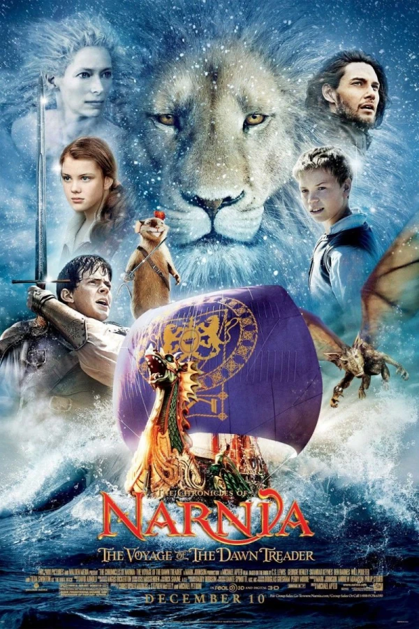 Berättelsen om Narnia: Kung Caspian och skeppet Gryningen Poster