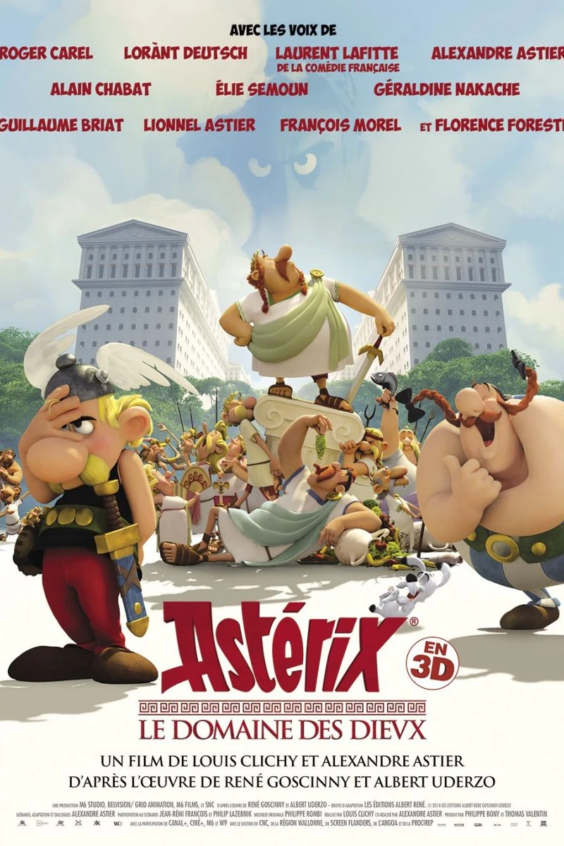 Astérix - Gudarnas hemvist Poster