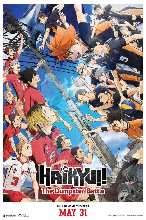 Haikyu!! The Movie: The Dumpster Battle Poster