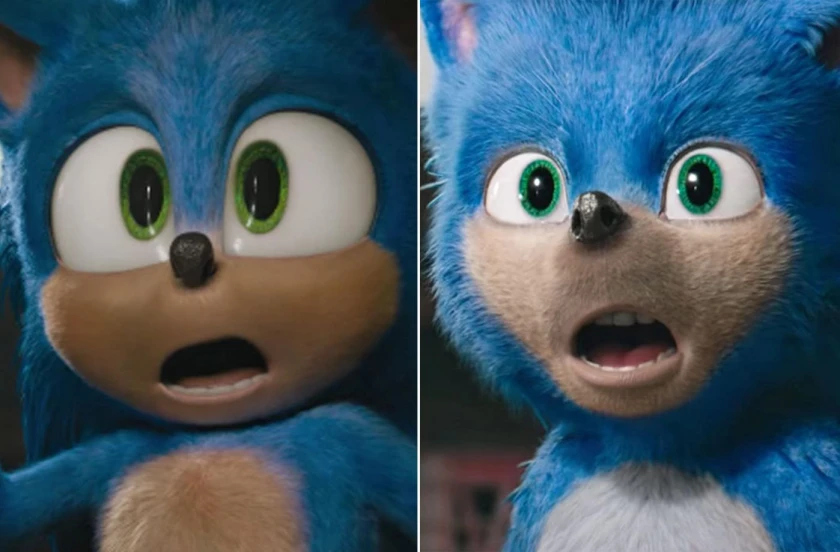 Sonic har fått ett nytt utseende