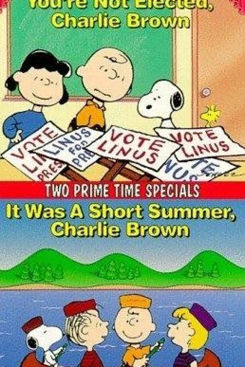 You're Not Elected, Charlie Brown Poster